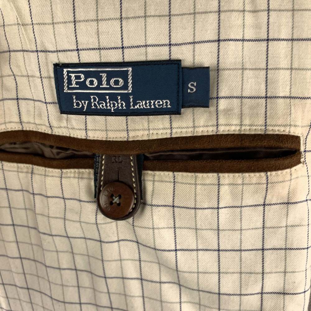 RALPH LAURENLight Grey Heather Brown Corduroy Collar Hunter Jacket - Picture 10 of 10